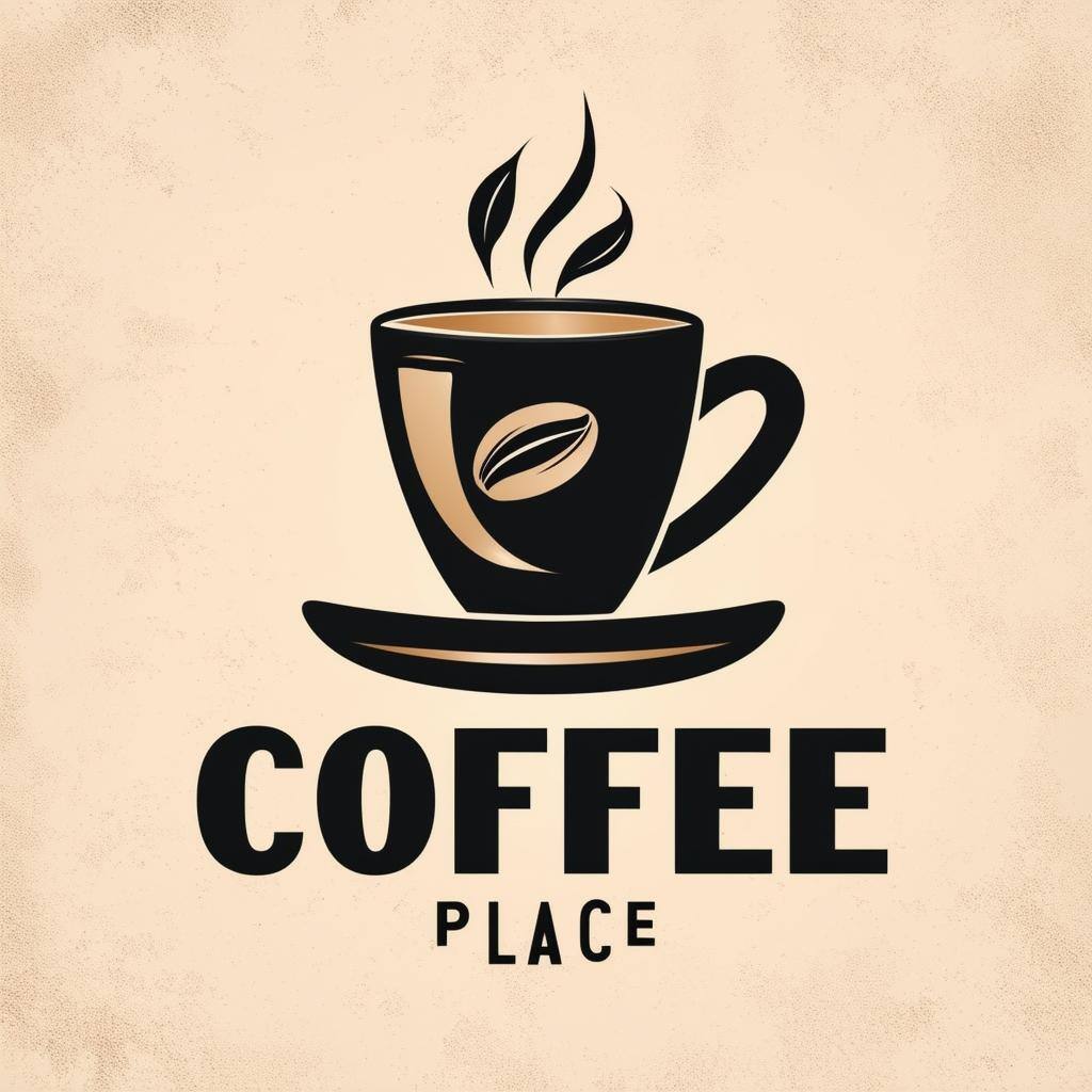 business logo for coffee place